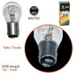 TAS Süperlight 12V 1016 Ampul 21/5W Yakın Tırnak BAZ15D S25 7225 SL3123 (10 lu) - Görsel 4