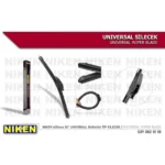 Niken Nıken 600mm 24" Universal Banana Tip Aparatsız Silecek