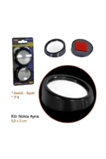 Carub Oto Yuvarlak  Kör Nokta Aynası - Mini Yapışma 2Lİ Set - Görsel 2