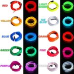 Araba Soğuk Işık Ortam Lamba Hattı Araba Neon RGB LED İç Atmosfer Işığı Şerit Araba Işık Aksesuarları - Görsel 3