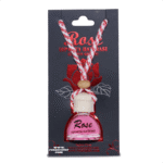 Ahşap Kapaklı Gül Oto Kokusu 10 Ml Rose (Gül)