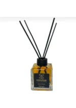 Kanzuk Siyah Bambu Çubuklu Oda Kokısu Reed Diffuser Amber 100 ml