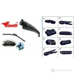 Inwells 8 Aparatlı 10/250mm Muz Arka Silecek