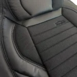 KONFORUM Oto Koltuk Kılıfı Pum Serisi Ön Ve Arka Set Siyah Sportif Keten&Deri