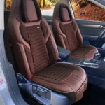 KONFORUM Oto Koltuk Kılıfı Pum Serisi Ön ve Arka Set  Kahverengi