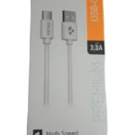 Kensa 3.1A Usb-C Hızlı Şarj Özellikli Type-C Şarj ve Data Kablosu