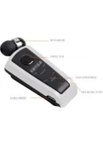 Kensa KB-200 Makaralı Titreşimli Bluetooth Kulaklık - Görsel 2