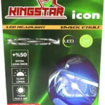 Kingstar Icon Serisi, 9006 (Hb4) LED Xenon Far 8000K 12000 Lümen