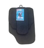 Oto Halı Paspas Takımı Universal Siyah Kenarları Biyeli-Oto Halıflex paspas