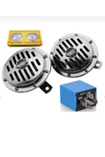 Hella Korna Süper Ton 12V. Nikelajlı Korna 2adet - Görsel 2