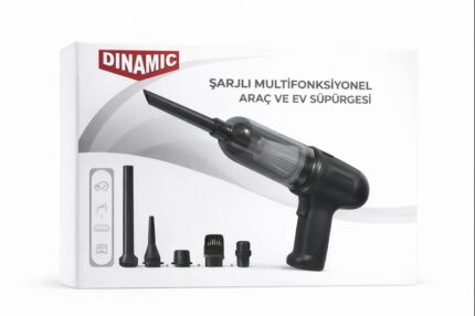 Dınamıc HL-107 Şarjlı Multifonksiyonel Araç ve Ev Süpürgesi