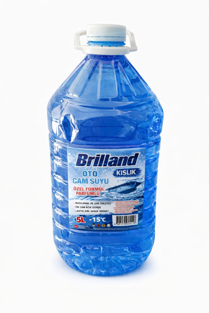 9eda6adf-64d8-4db0-94b4-6bb7e1a7d586-md Brilland Oto Cam Suyu Kışlık -15°C 5 Litre - Görsel 1