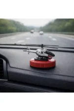 Araç İçi Güneş Enerjili Helikopter Model Pervaneli Oto Parfümü – Torpido Üstü Dekoratif Koku