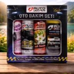 Auto Deepen Yazlık Oto Bakım Seti 5x200ml, Lastik Parlatıcı, Kokpit Parlatıcı, Oto Kokusu