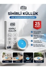 İMA Home Sihirli Küllük 25 Adet Dumansız Kokusuz Kül Toplayıcı Taşınabilir Hijyenik Masa Üstü Küllük