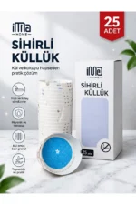 İMA Home Sihirli Küllük 25 Adet Dumansız Kokusuz Kül Toplayıcı Taşınabilir Hijyenik Masa Üstü Küllük - Görsel 2
