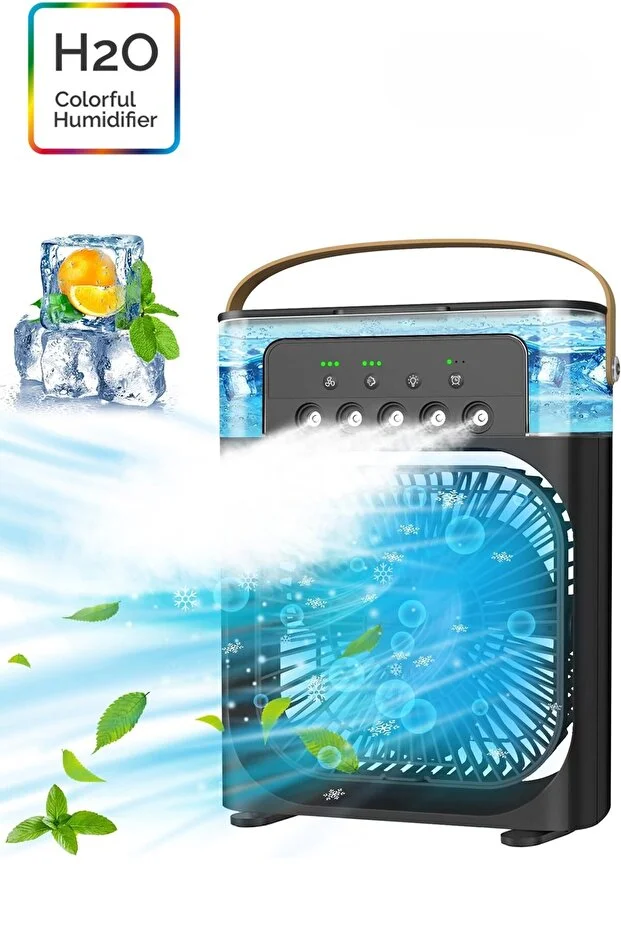 1_org_zoom - 2026-06-23T172551.886 FAN+ 300 Ml Ultrasonik Hava Nemlendirici Buhar Makinesi Ve Aroma Difüzörü H2O - Görsel 1